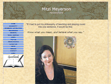 Tablet Screenshot of mitzi-meyerson.de